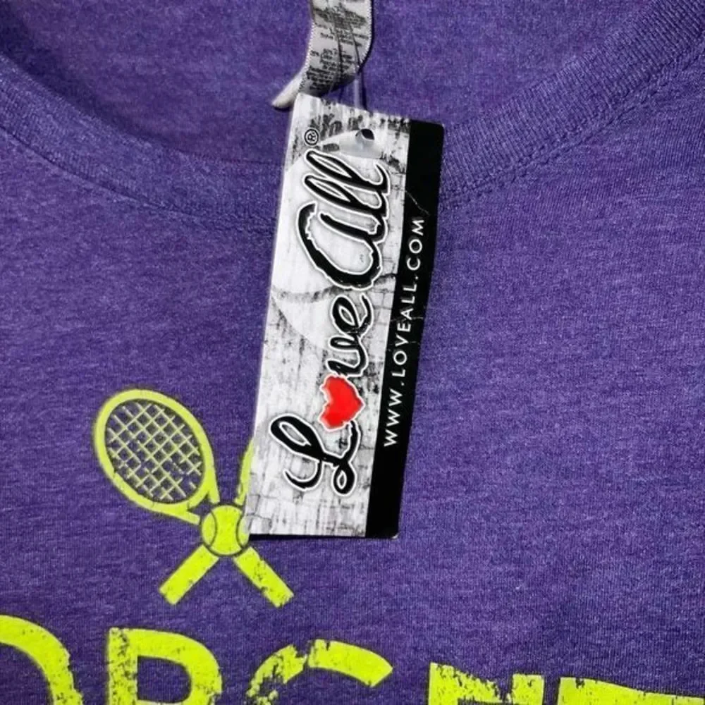 Forget Calm and Smash It tennis graphics Fitted T-Shirt - Picture 11 of 12